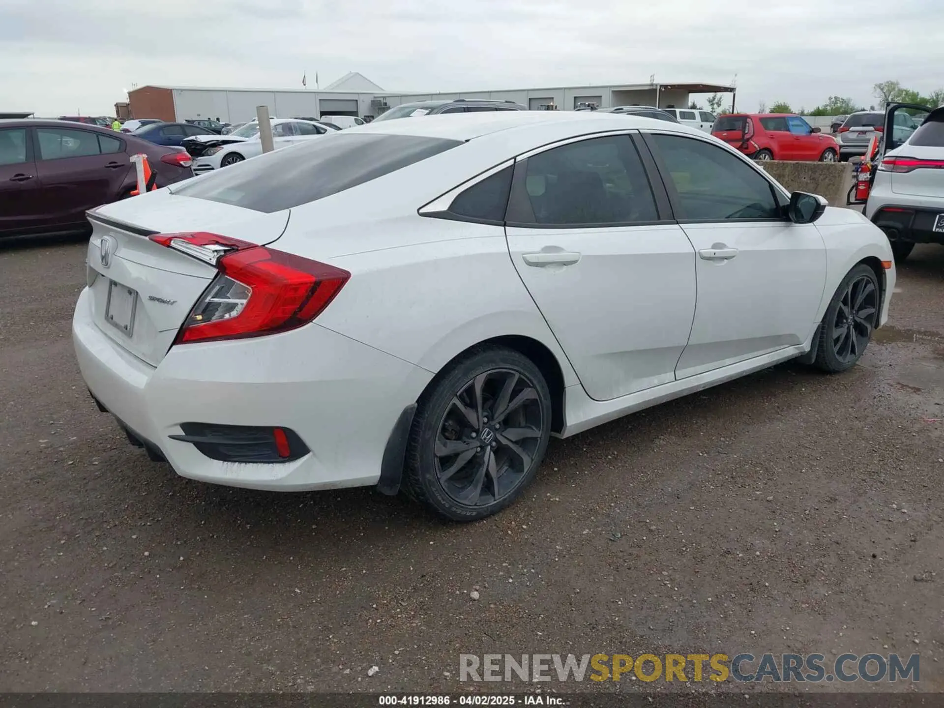 4 fotografías del automóvil dañado 2HGFC2F89MH522509 HONDA CIVIC 2021