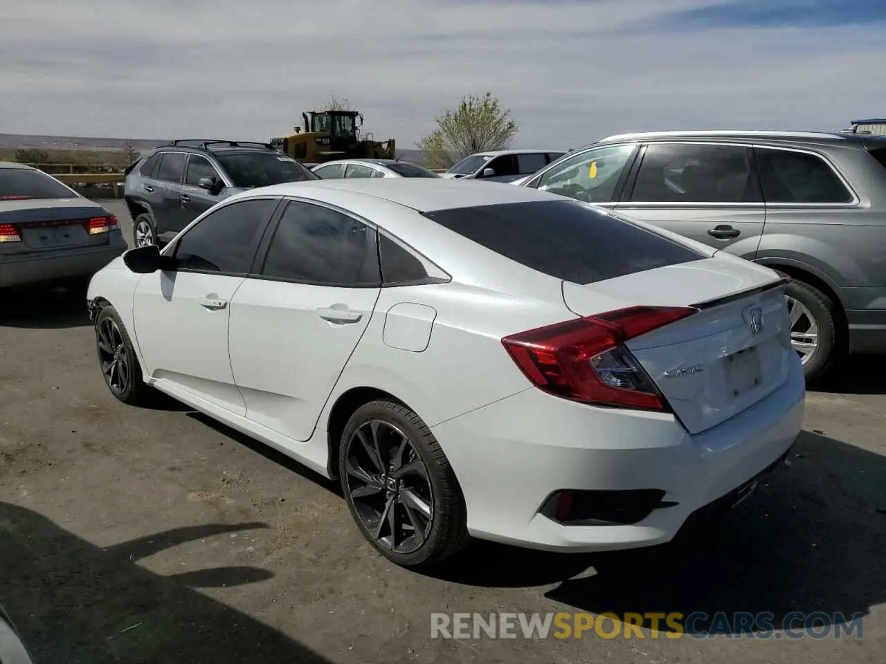 2 fotografías del automóvil dañado 2HGFC2F89MH522980 HONDA CIVIC 2021