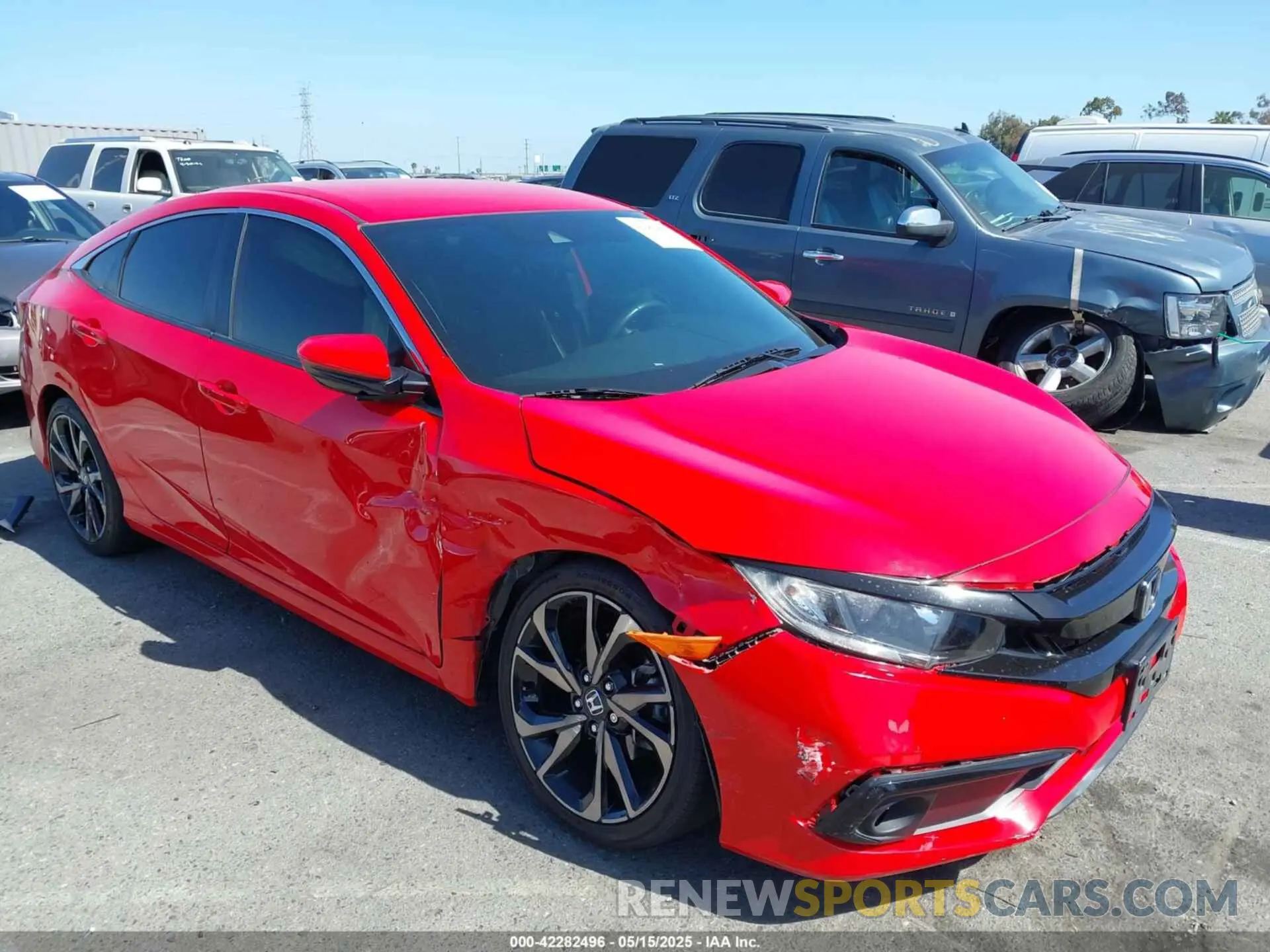 1 fotografías del automóvil dañado 2HGFC2F89MH523918 HONDA CIVIC 2021