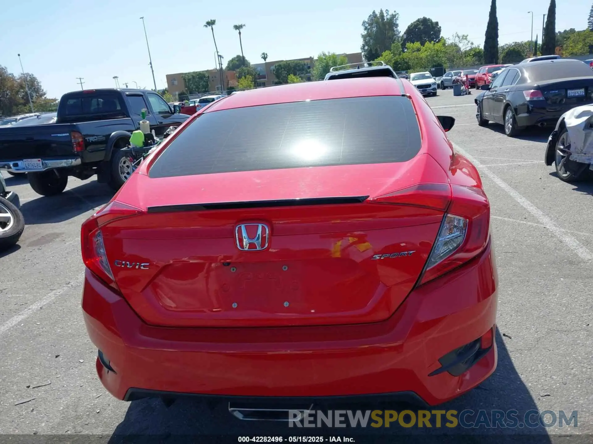 16 fotografías del automóvil dañado 2HGFC2F89MH523918 HONDA CIVIC 2021