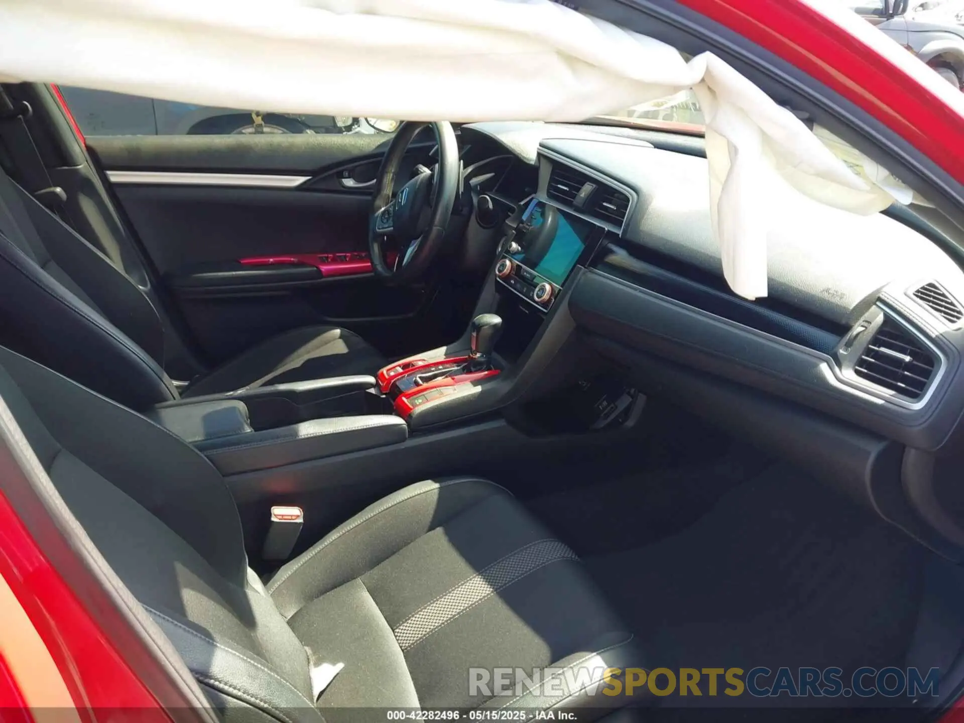 5 fotografías del automóvil dañado 2HGFC2F89MH523918 HONDA CIVIC 2021