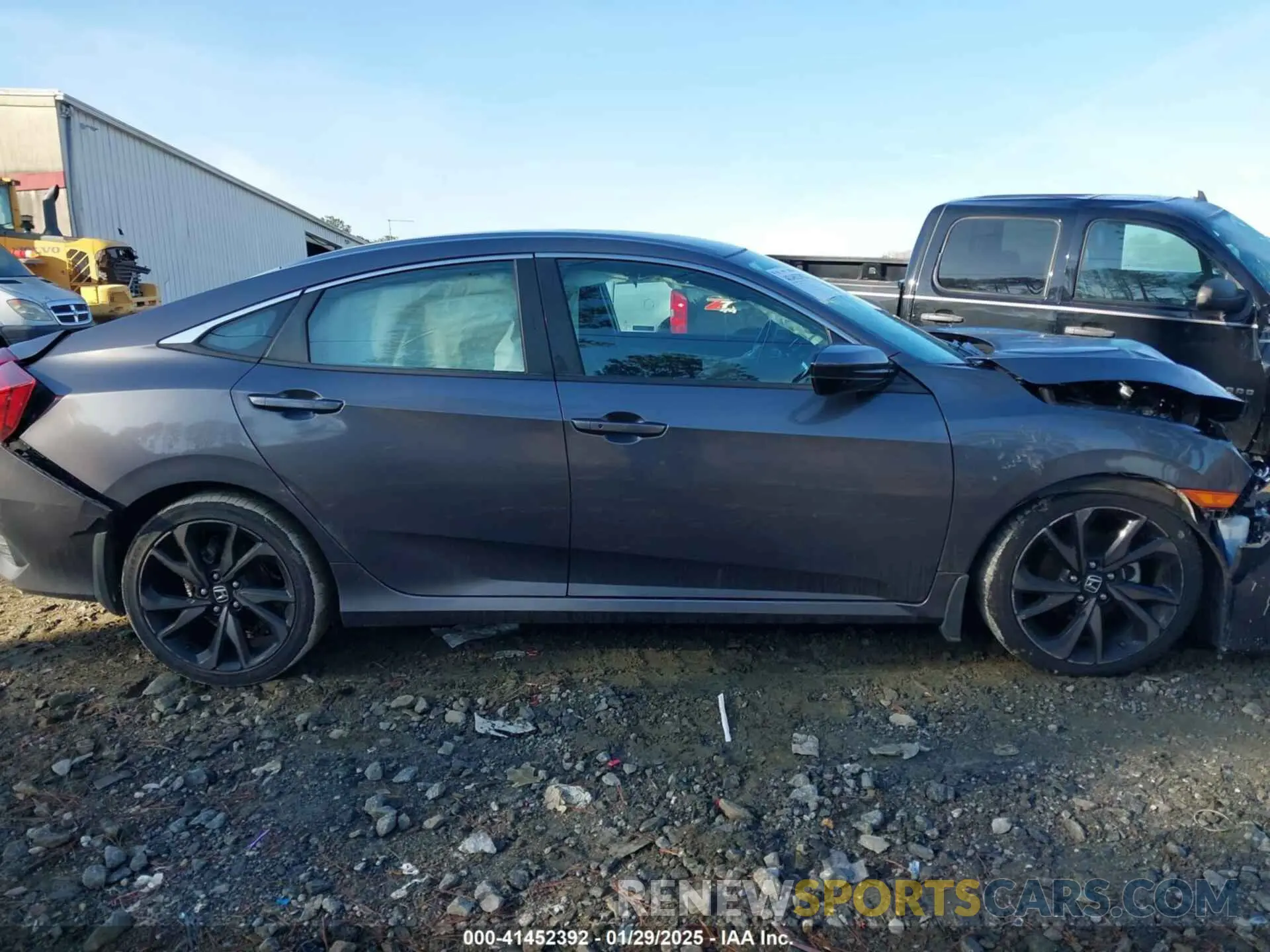 12 fotografías del automóvil dañado 2HGFC2F89MH535048 HONDA CIVIC 2021