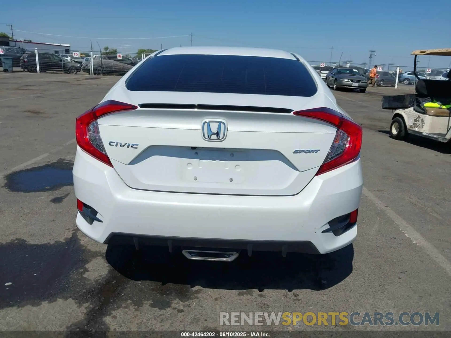 17 fotografías del automóvil dañado 2HGFC2F89MH542355 HONDA CIVIC 2021