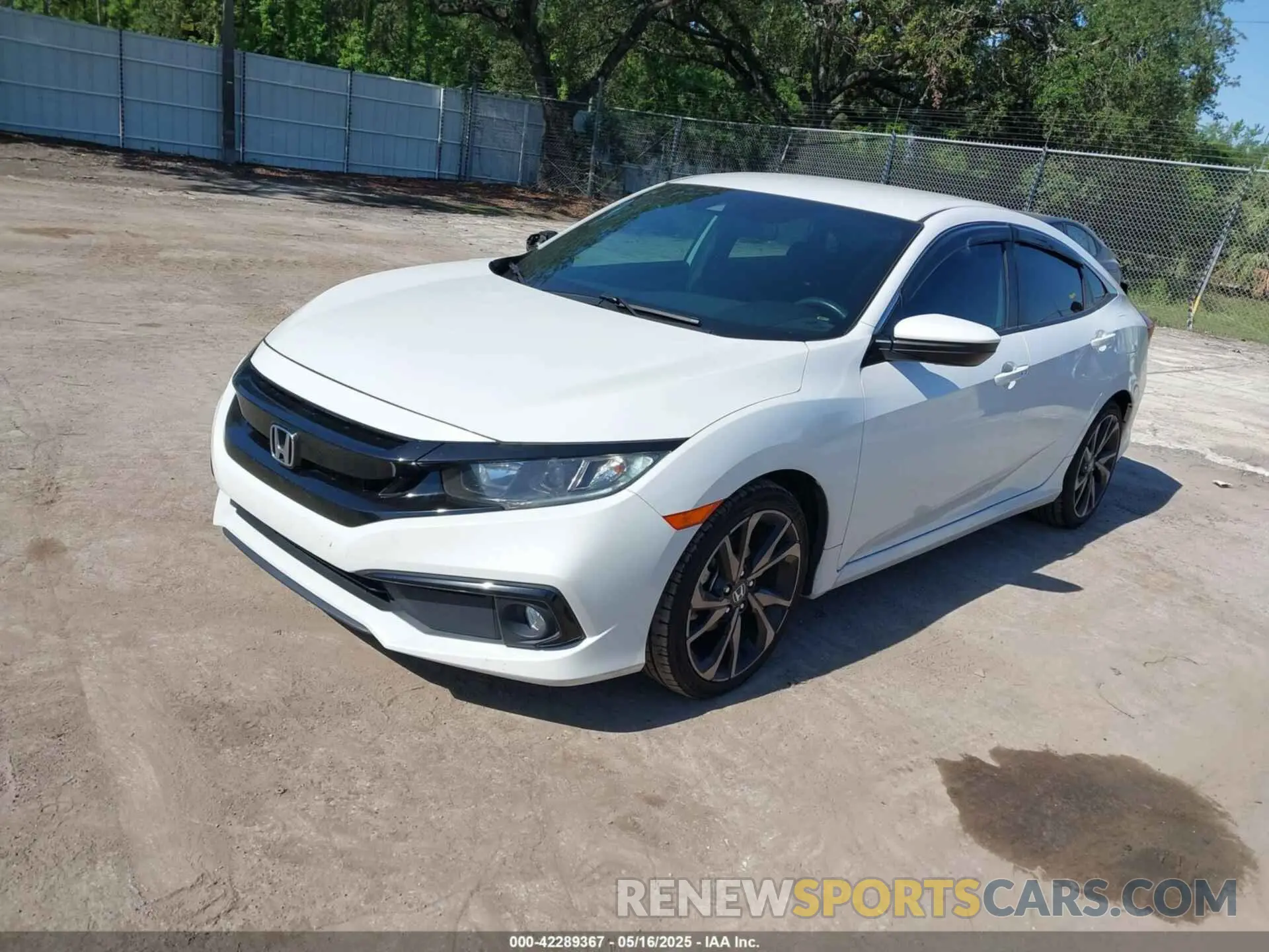 2 fotografías del automóvil dañado 2HGFC2F89MH543926 HONDA CIVIC 2021
