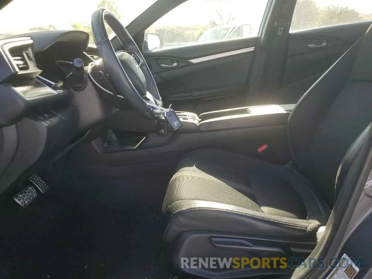 7 fotografías del automóvil dañado 2HGFC2F89MH545501 HONDA CIVIC 2021