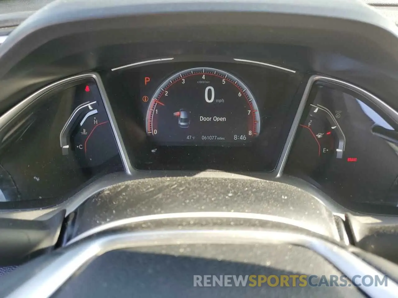 9 fotografías del automóvil dañado 2HGFC2F89MH545501 HONDA CIVIC 2021