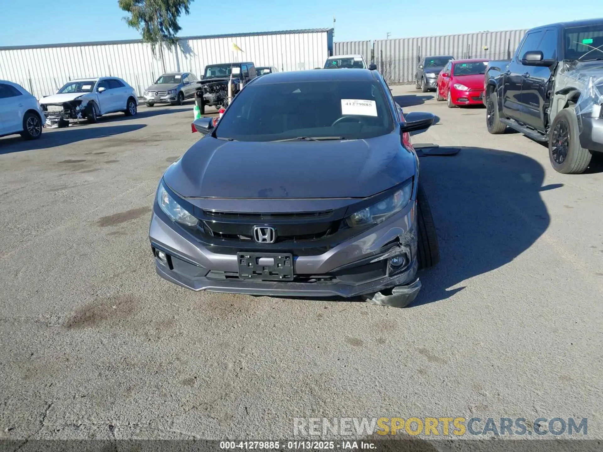 12 fotografías del automóvil dañado 2HGFC2F89MH550570 HONDA CIVIC 2021