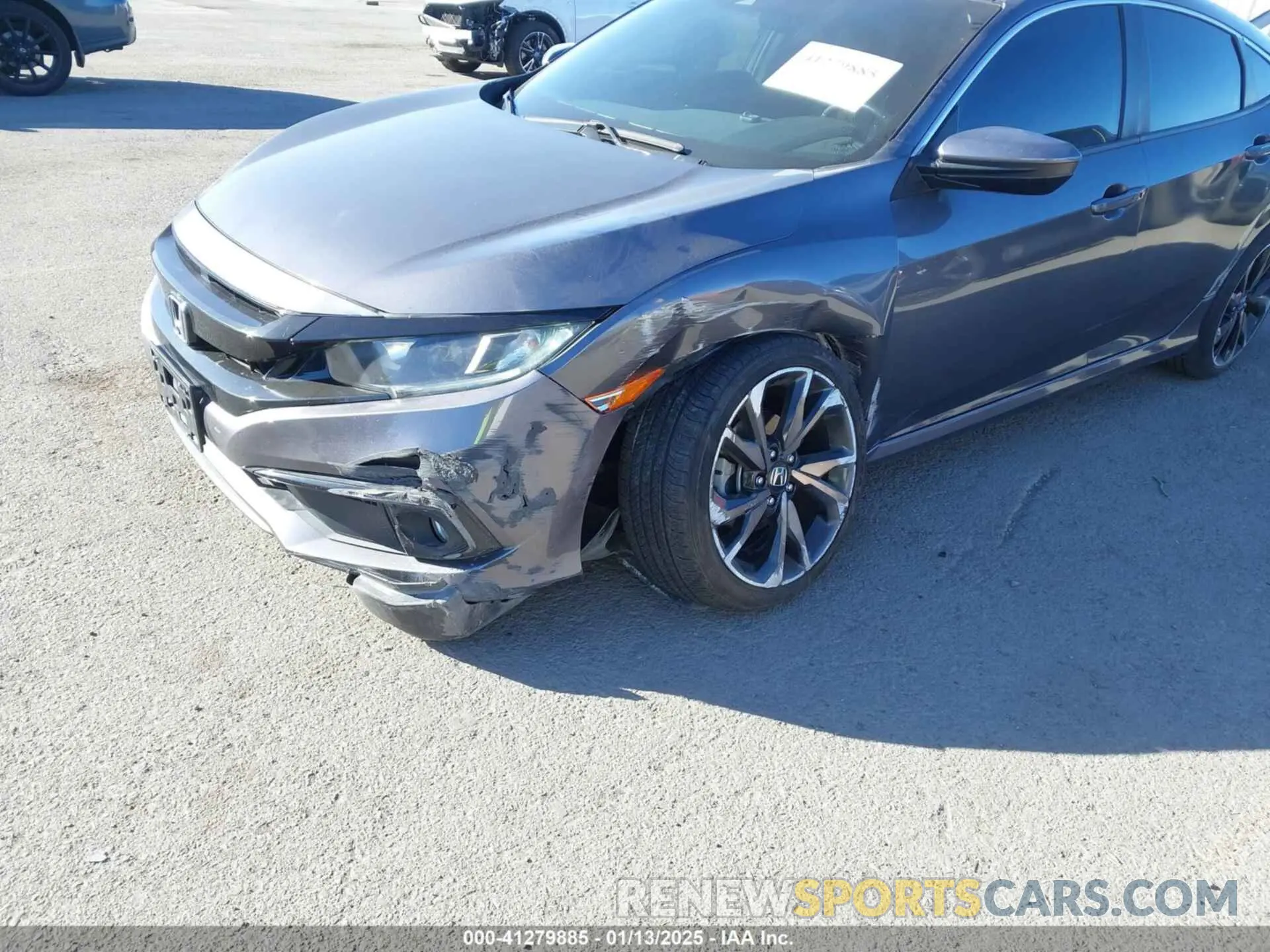 6 fotografías del automóvil dañado 2HGFC2F89MH550570 HONDA CIVIC 2021