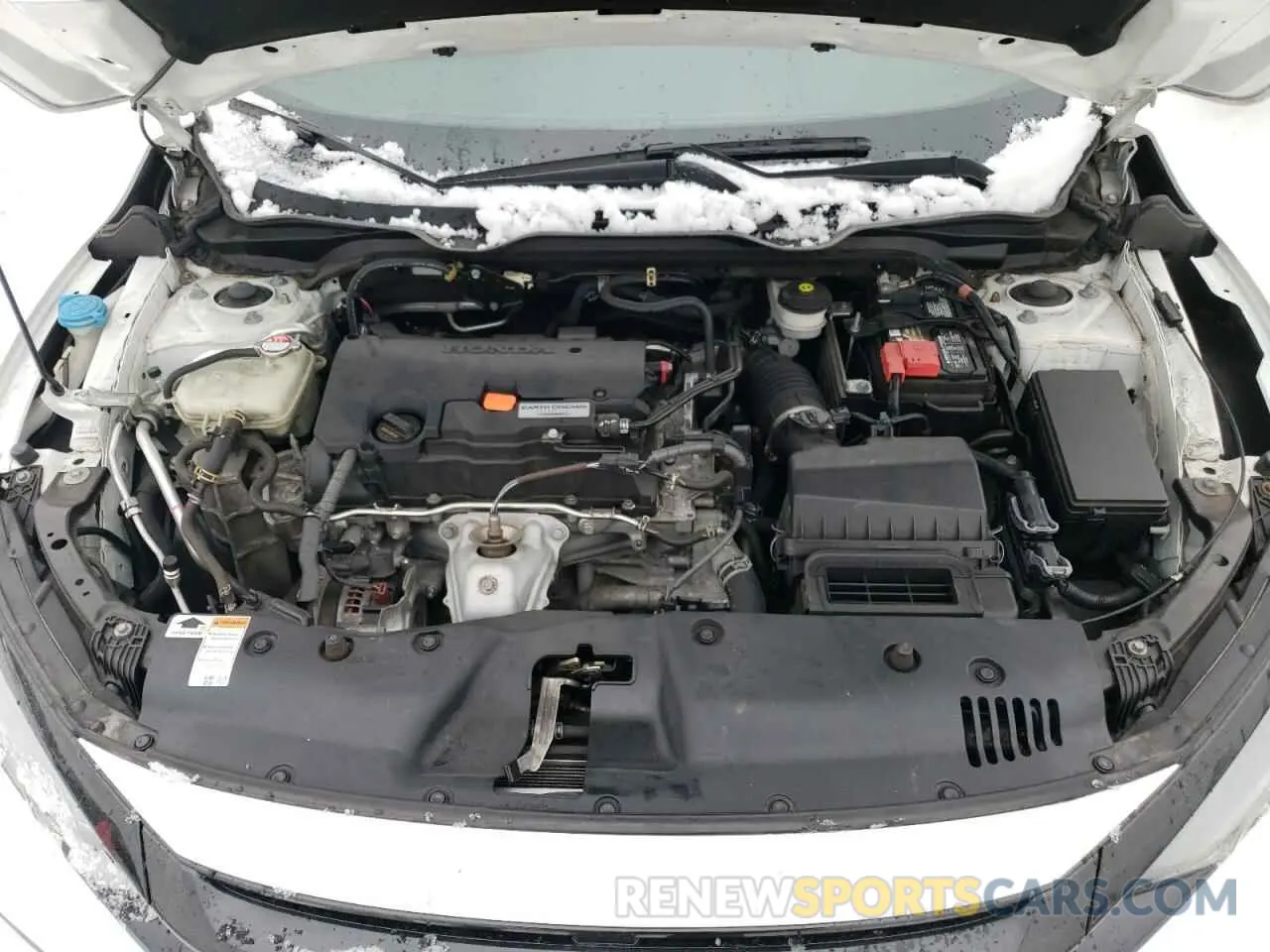 11 fotografías del automóvil dañado 2HGFC2F8XMH510143 HONDA CIVIC 2021