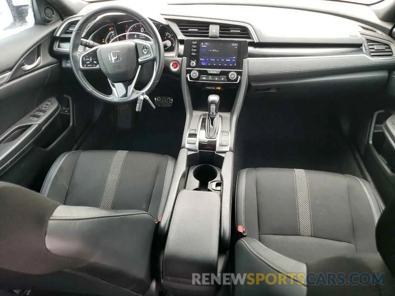 8 fotografías del automóvil dañado 2HGFC2F8XMH510143 HONDA CIVIC 2021