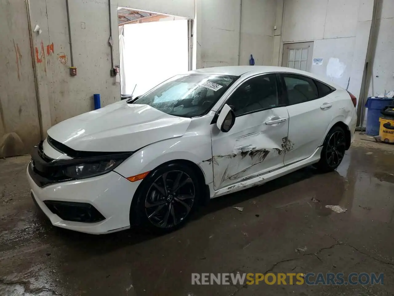1 fotografías del automóvil dañado 2HGFC2F8XMH520512 HONDA CIVIC 2021