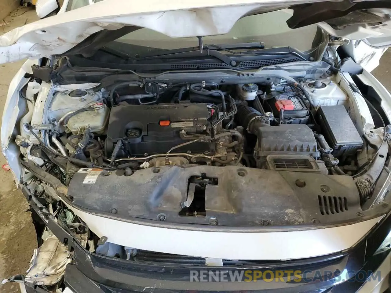 11 fotografías del automóvil dañado 2HGFC2F8XMH520512 HONDA CIVIC 2021