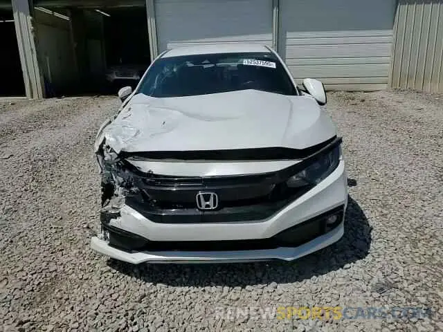 13 fotografías del automóvil dañado 2HGFC2F8XMH520512 HONDA CIVIC 2021
