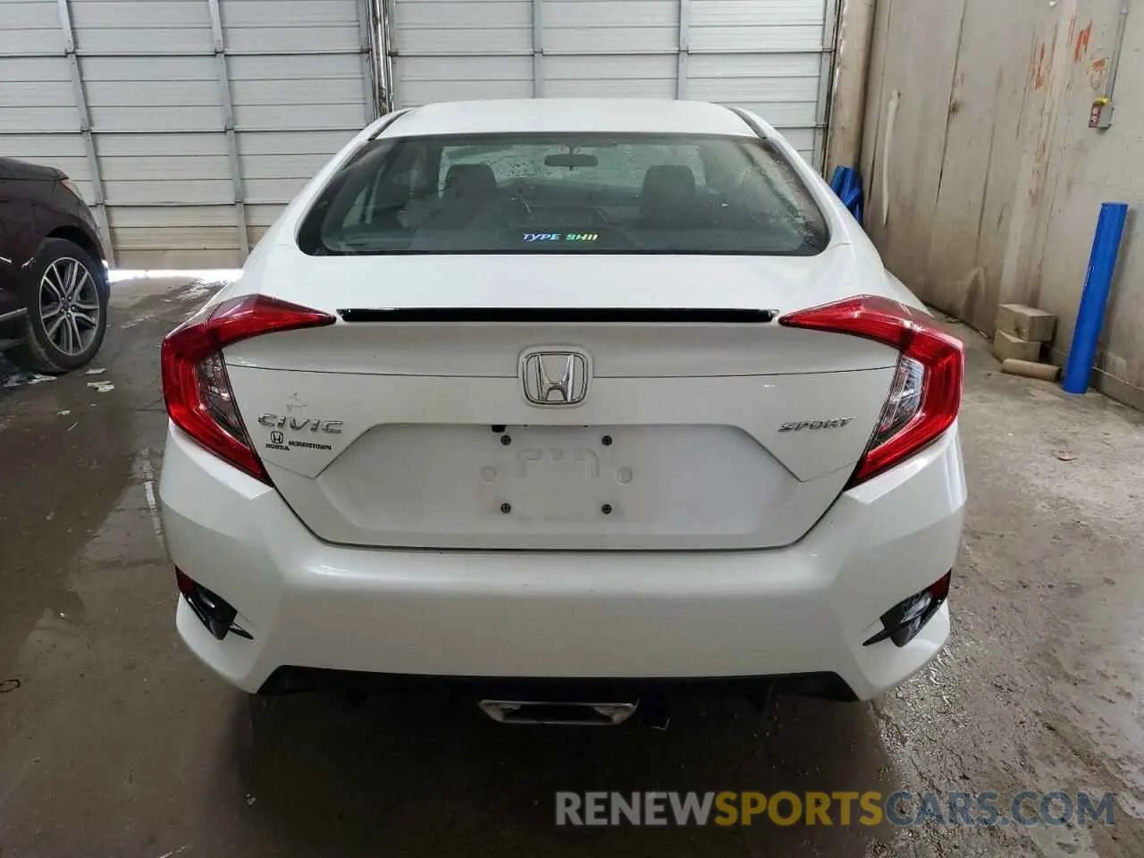 6 fotografías del automóvil dañado 2HGFC2F8XMH520512 HONDA CIVIC 2021
