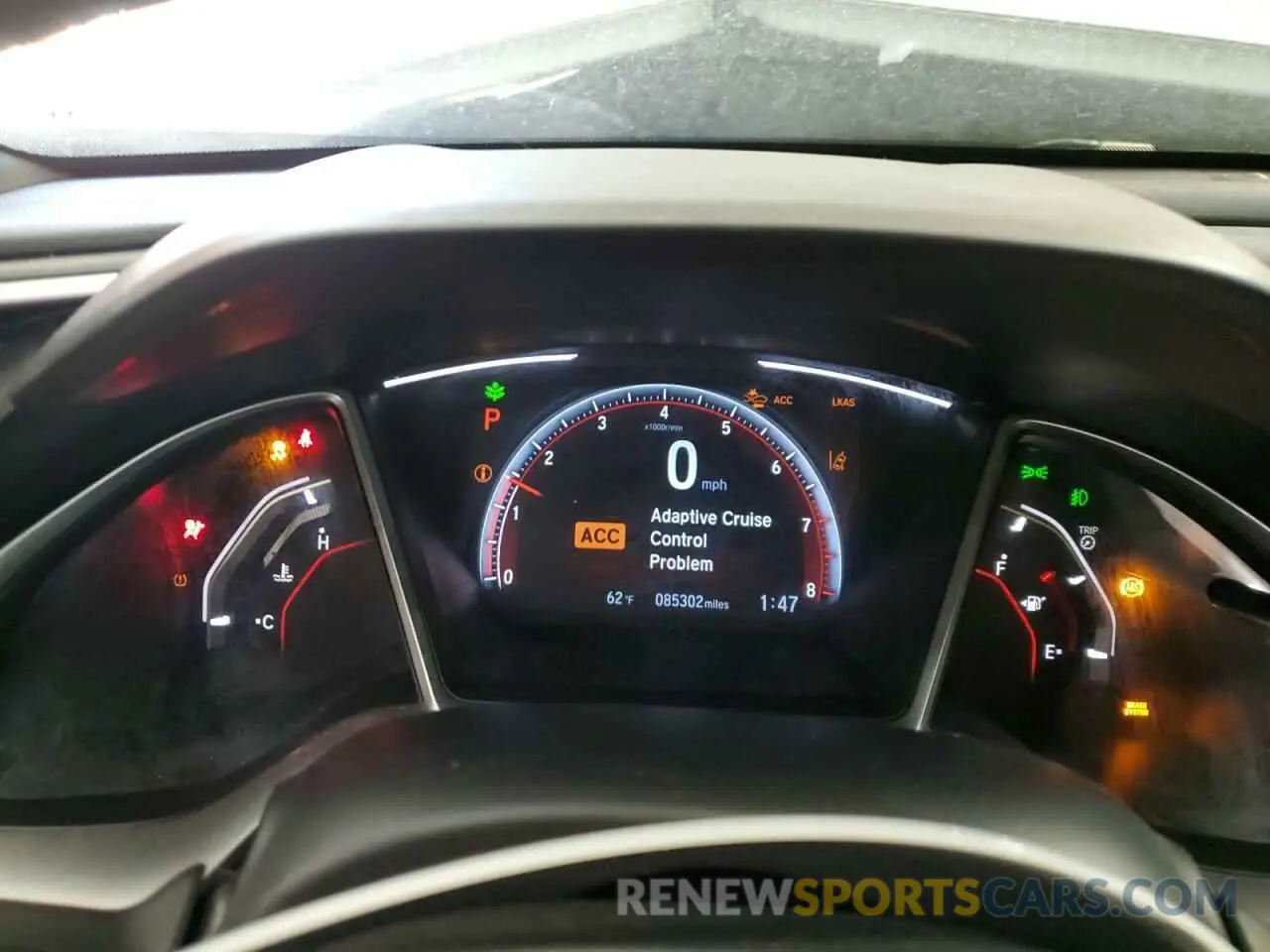 9 fotografías del automóvil dañado 2HGFC2F8XMH520512 HONDA CIVIC 2021
