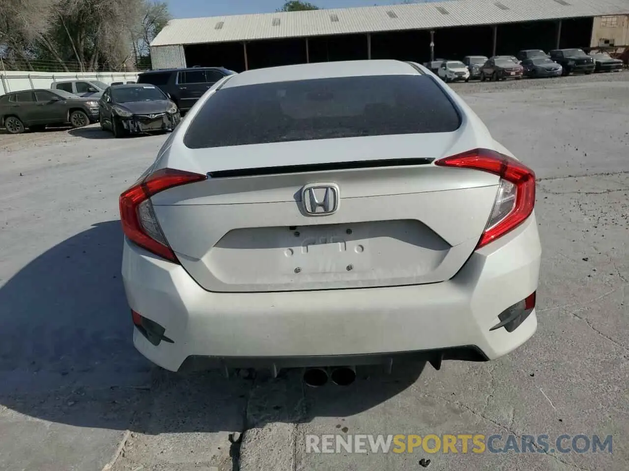 6 fotografías del automóvil dañado 2HGFC2F8XMH522521 HONDA CIVIC 2021