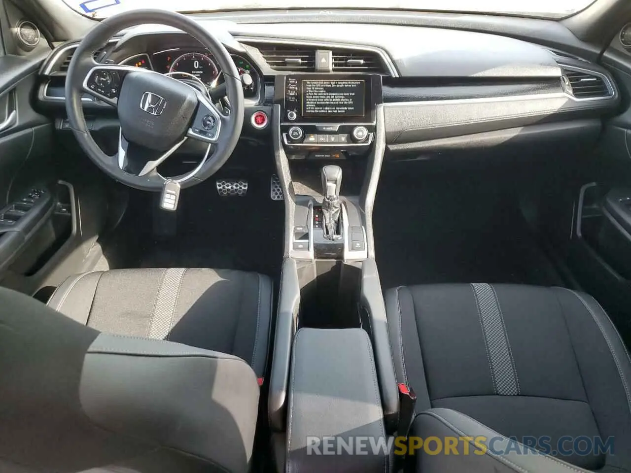 8 fotografías del automóvil dañado 2HGFC2F8XMH522521 HONDA CIVIC 2021