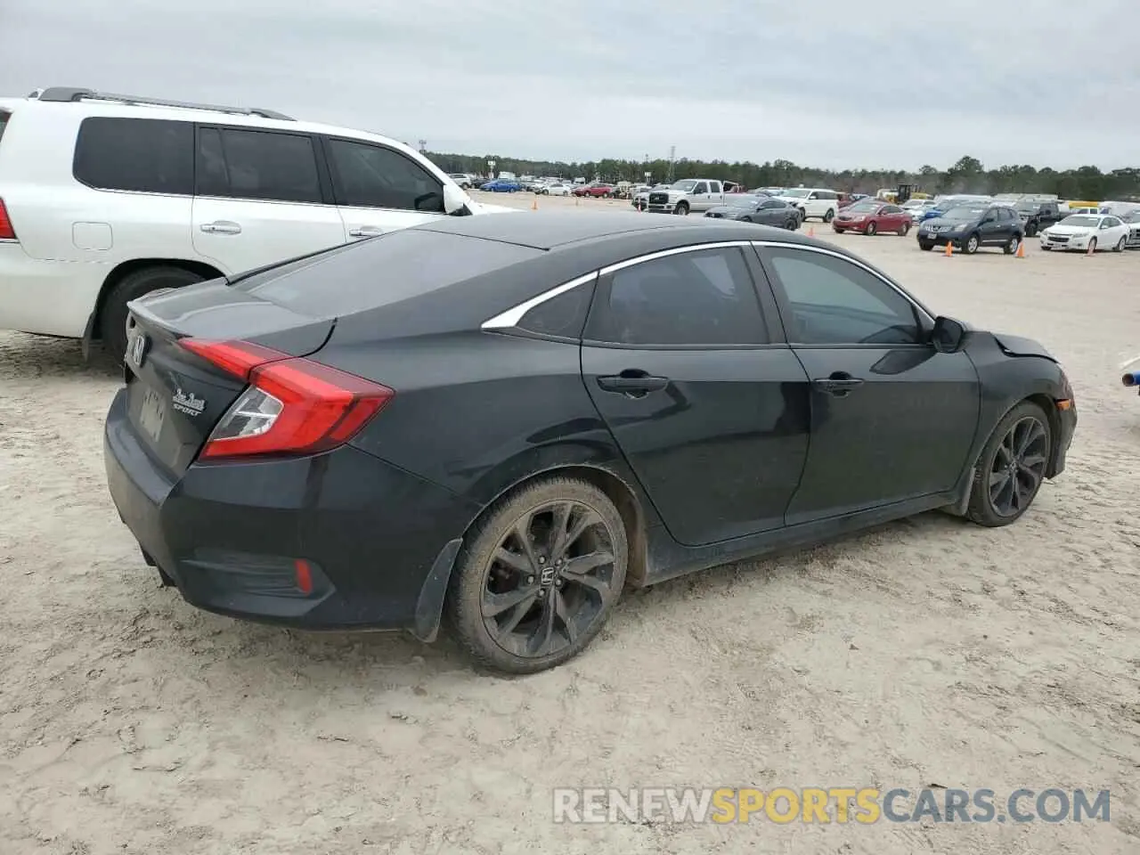 3 fotografías del automóvil dañado 2HGFC2F8XMH527895 HONDA CIVIC 2021
