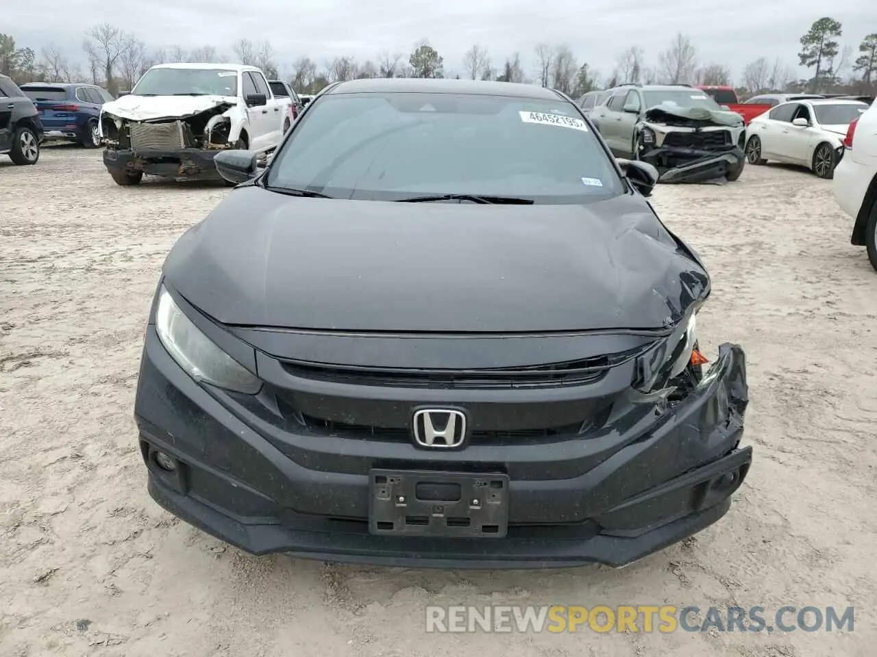 5 fotografías del automóvil dañado 2HGFC2F8XMH527895 HONDA CIVIC 2021