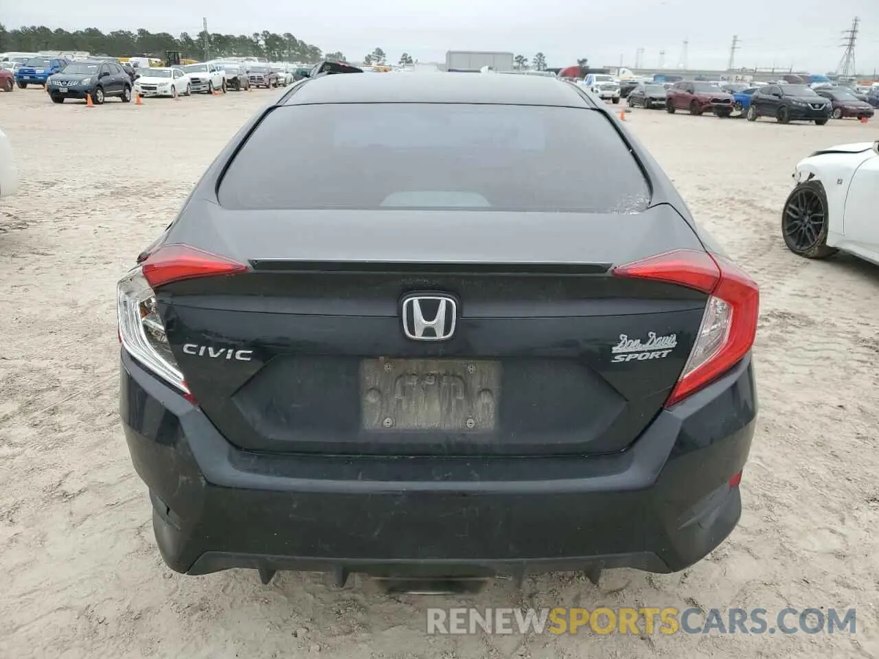 6 fotografías del automóvil dañado 2HGFC2F8XMH527895 HONDA CIVIC 2021