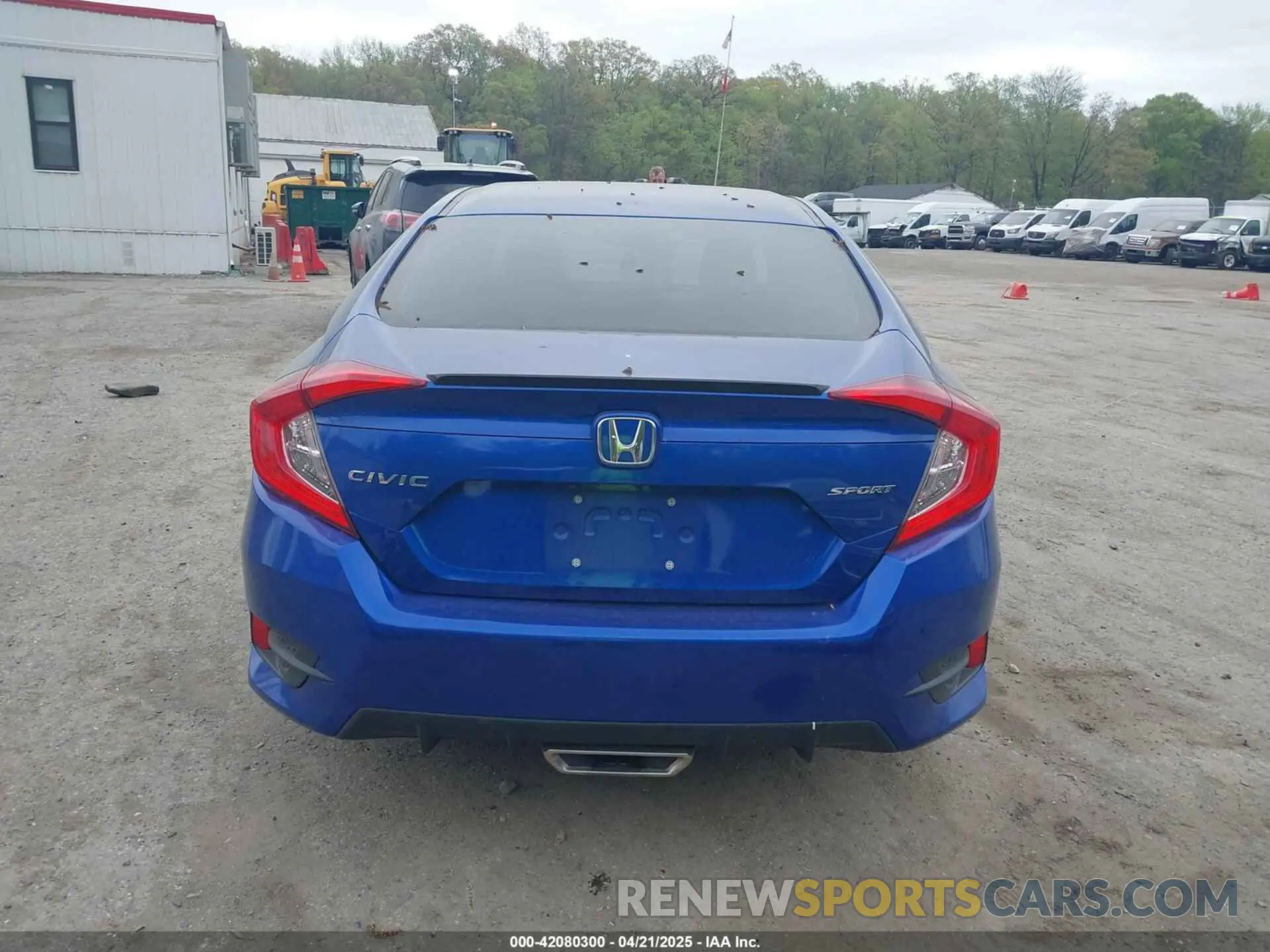 16 fotografías del automóvil dañado 2HGFC2F8XMH529887 HONDA CIVIC 2021