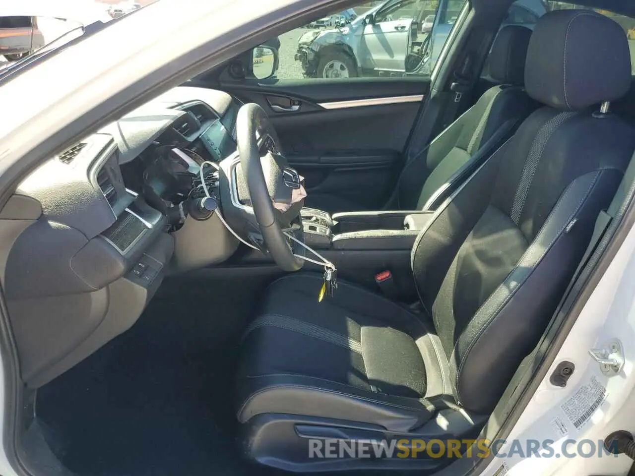 7 fotografías del automóvil dañado 2HGFC2F8XMH542025 HONDA CIVIC 2021
