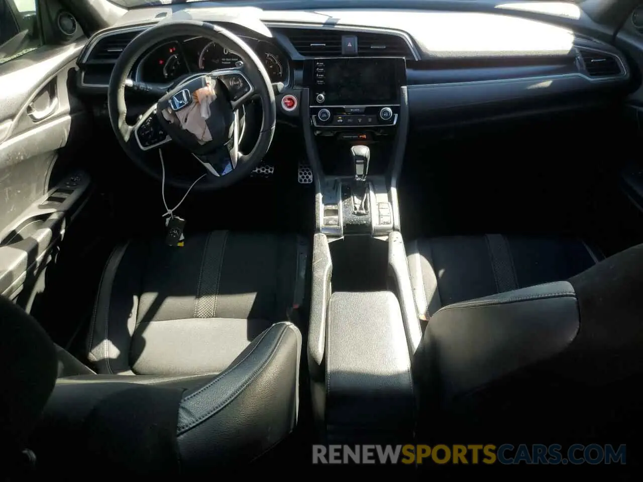 8 fotografías del automóvil dañado 2HGFC2F8XMH542025 HONDA CIVIC 2021