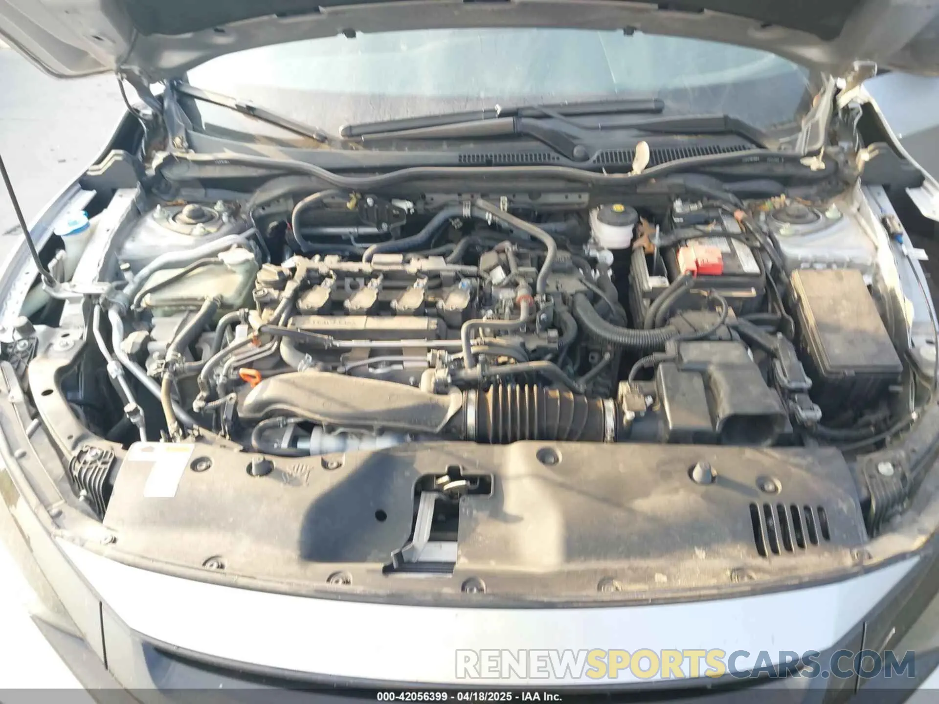 10 fotografías del automóvil dañado SHHFK7G43MU207994 HONDA CIVIC 2021