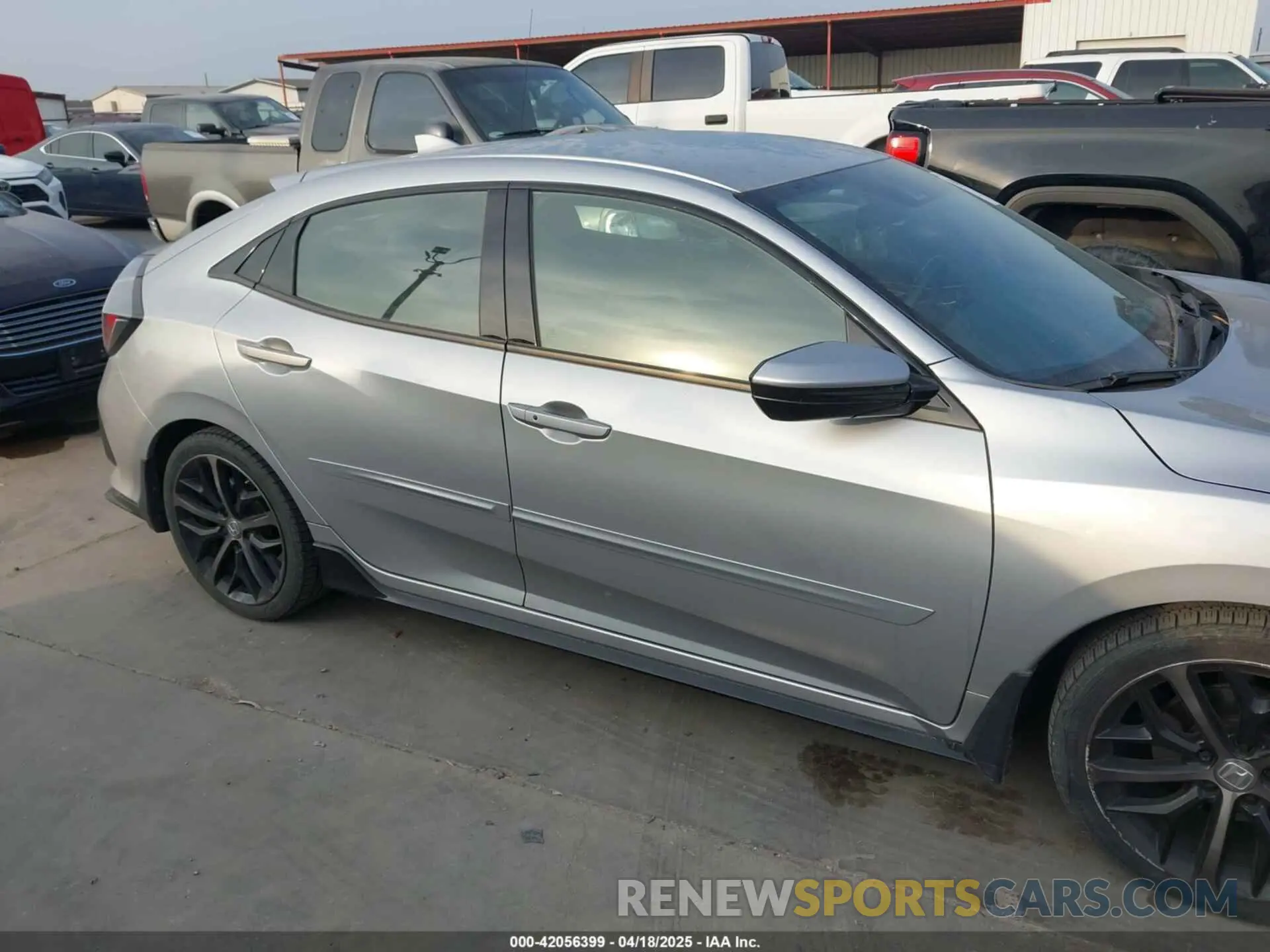 13 fotografías del automóvil dañado SHHFK7G43MU207994 HONDA CIVIC 2021