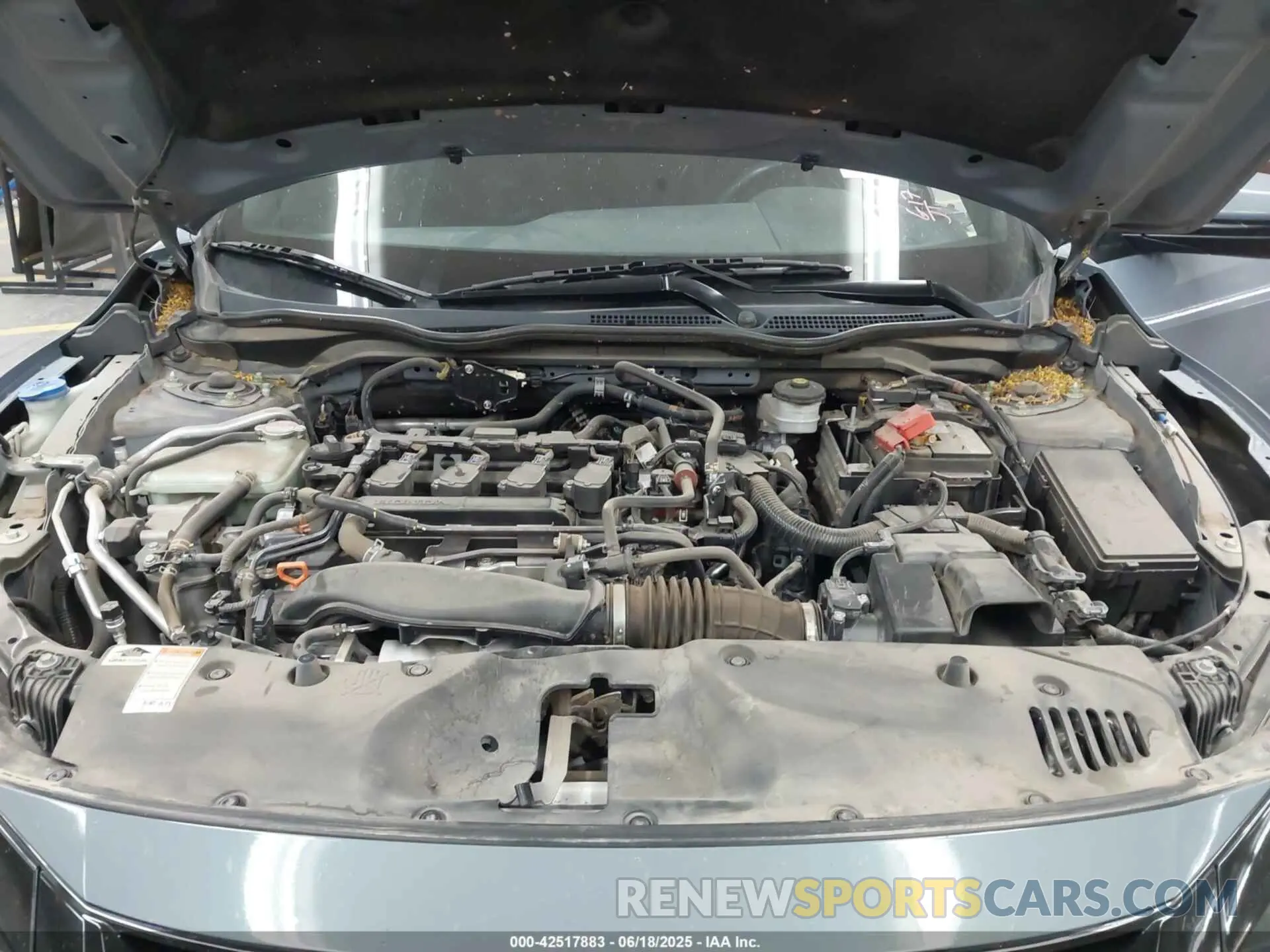 10 fotografías del automóvil dañado SHHFK7G43MU229185 HONDA CIVIC 2021