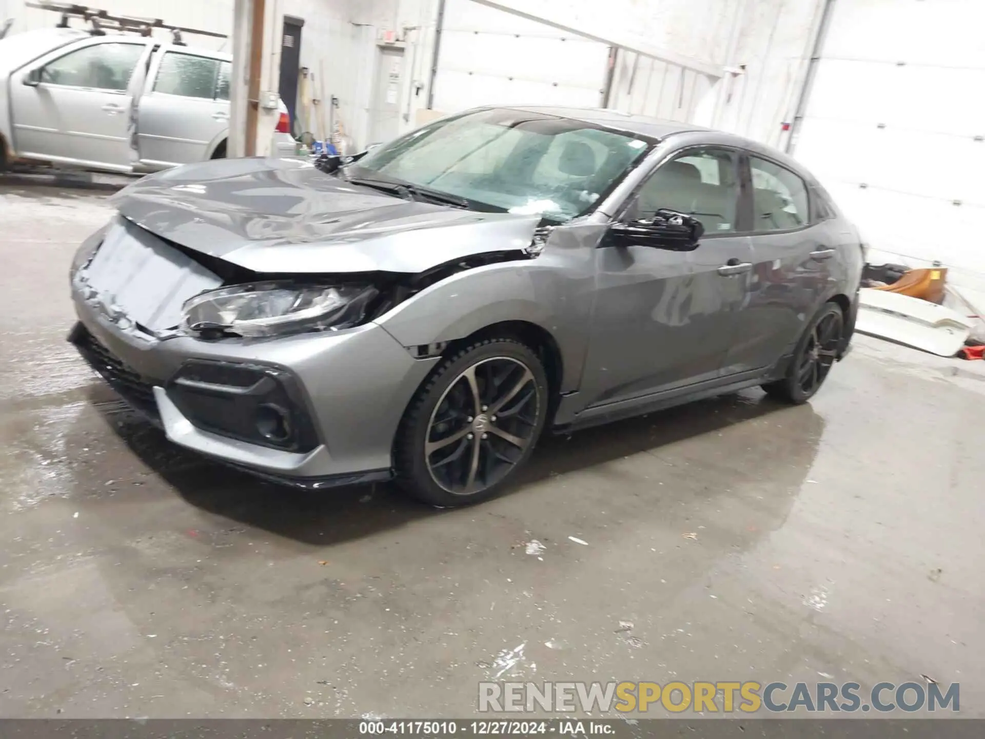 2 fotografías del automóvil dañado SHHFK7G45MU202604 HONDA CIVIC 2021