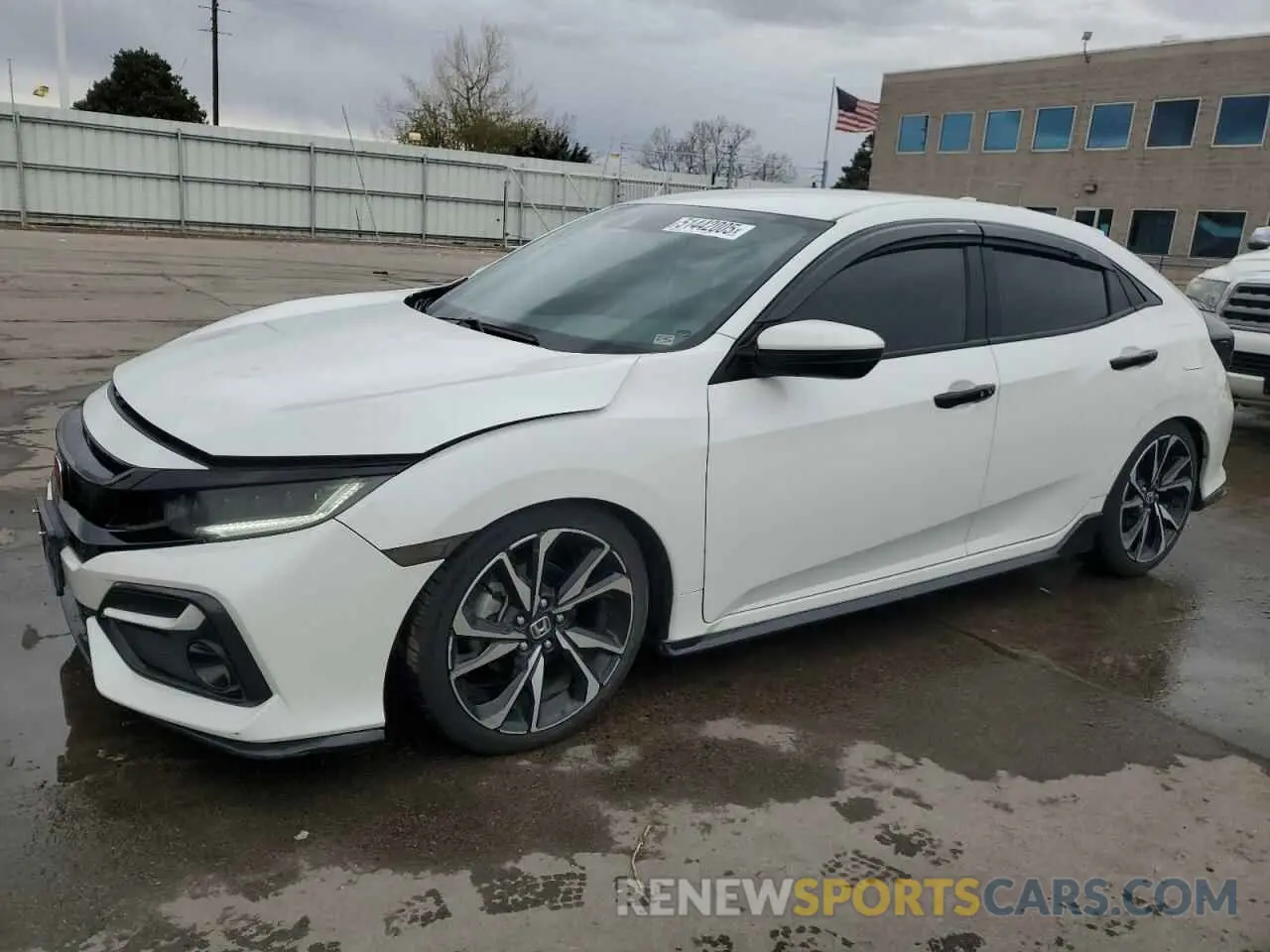 1 fotografías del automóvil dañado SHHFK7G47MU213149 HONDA CIVIC 2021