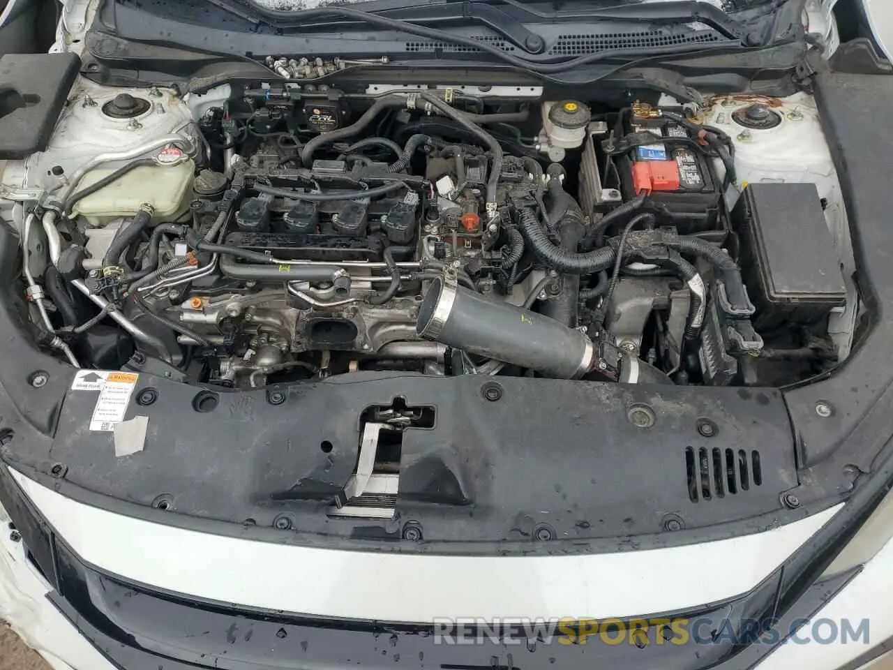 11 fotografías del automóvil dañado SHHFK7G47MU213149 HONDA CIVIC 2021