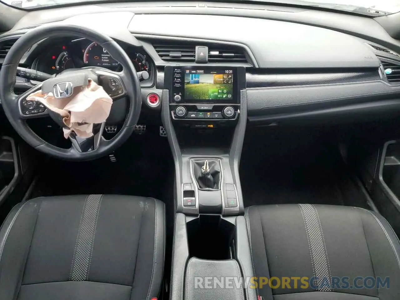 8 fotografías del automóvil dañado SHHFK7G47MU213149 HONDA CIVIC 2021