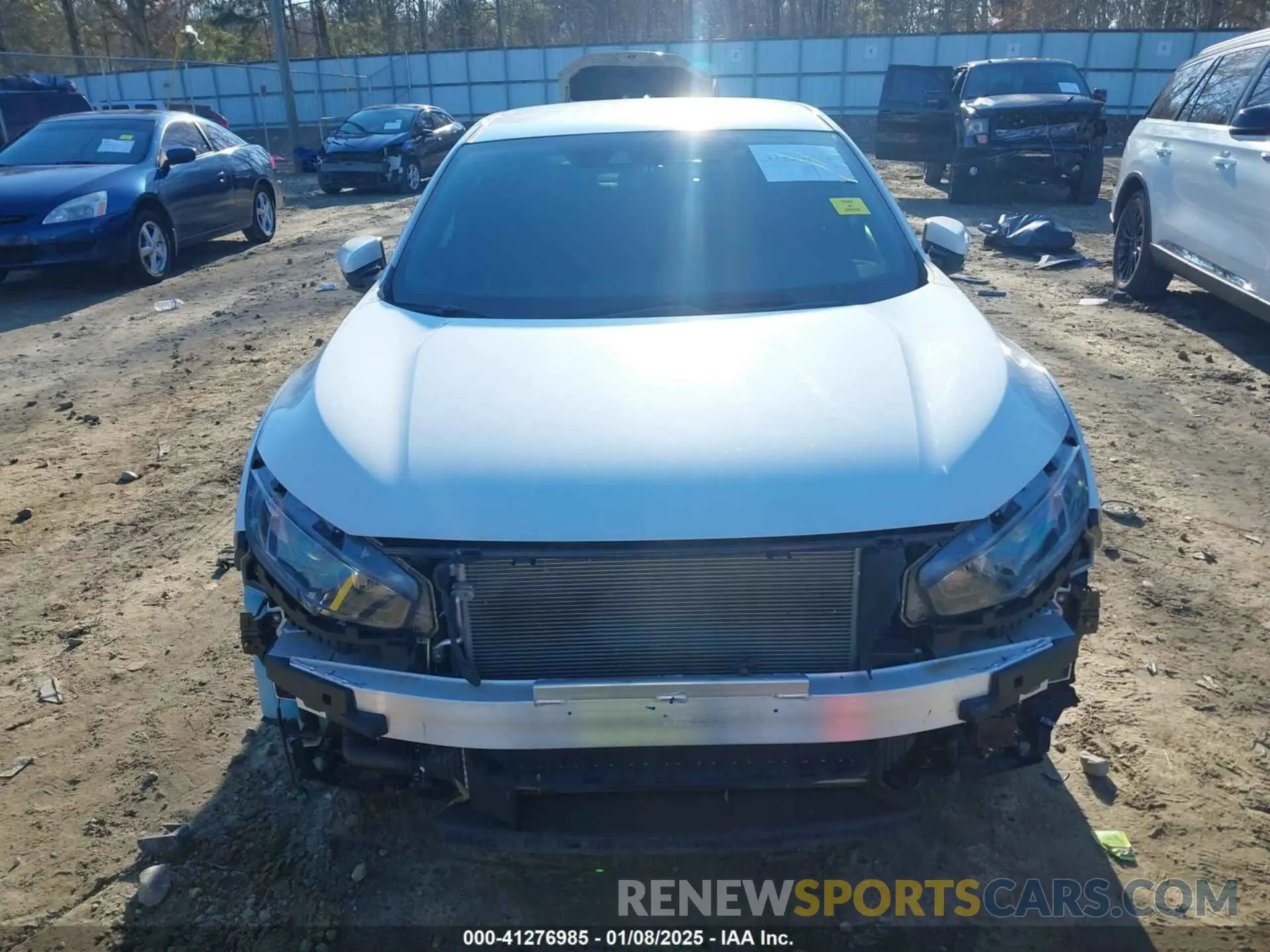 13 fotografías del automóvil dañado SHHFK7G49MU218191 HONDA CIVIC 2021