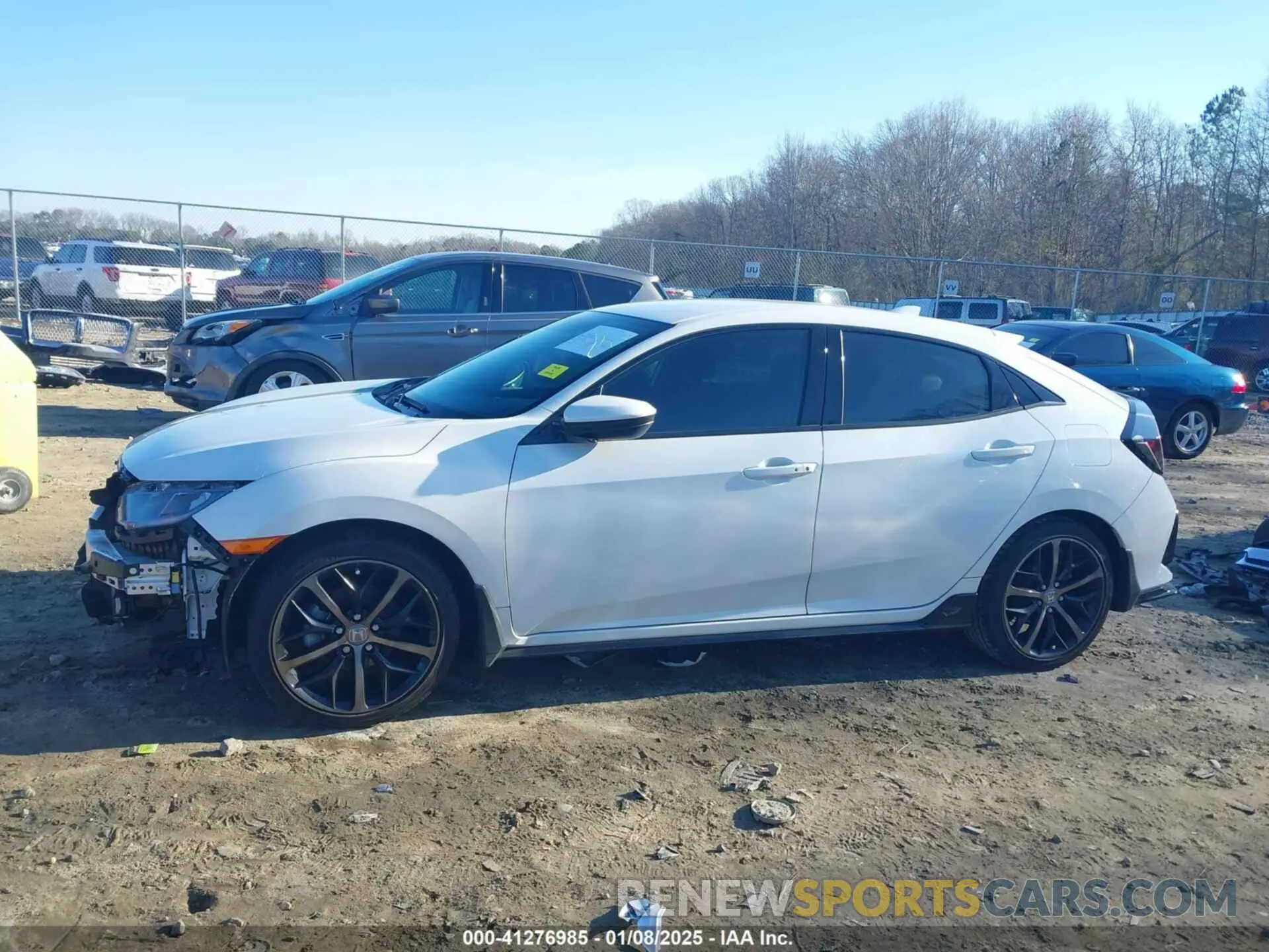15 fotografías del automóvil dañado SHHFK7G49MU218191 HONDA CIVIC 2021