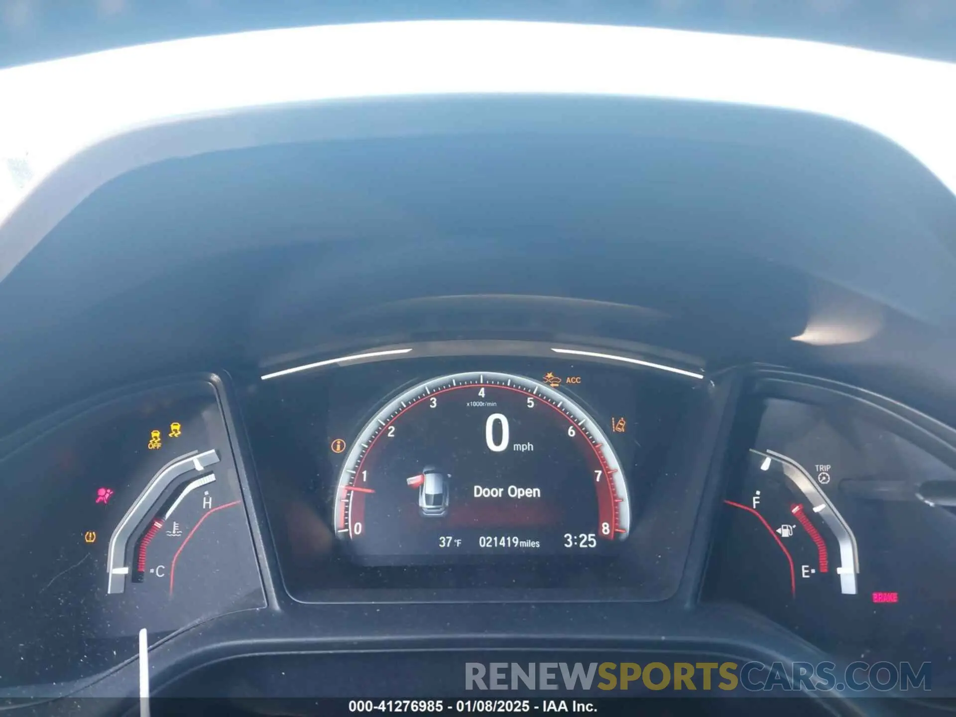 7 fotografías del automóvil dañado SHHFK7G49MU218191 HONDA CIVIC 2021