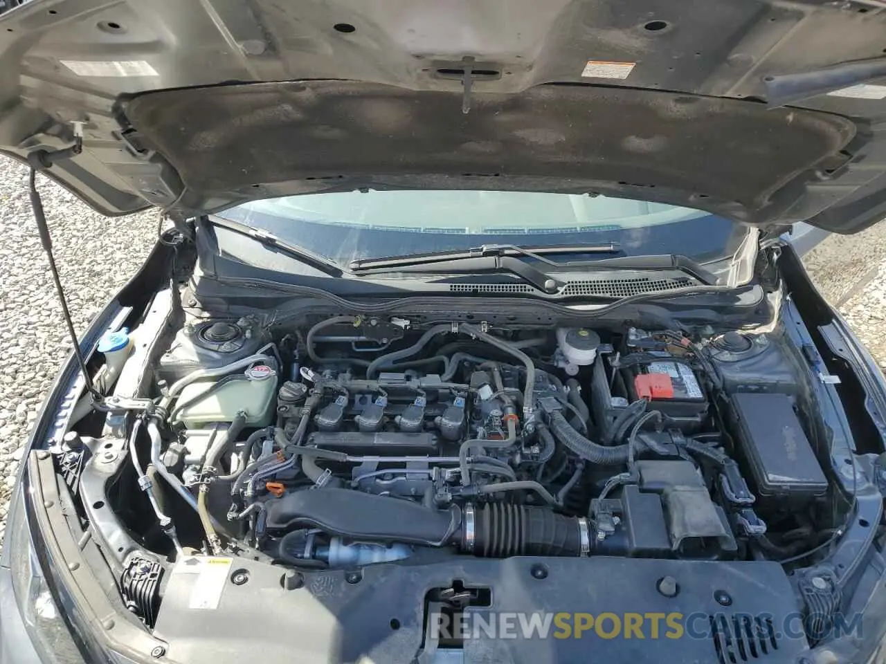 11 fotografías del automóvil dañado SHHFK7H35MU200325 HONDA CIVIC 2021