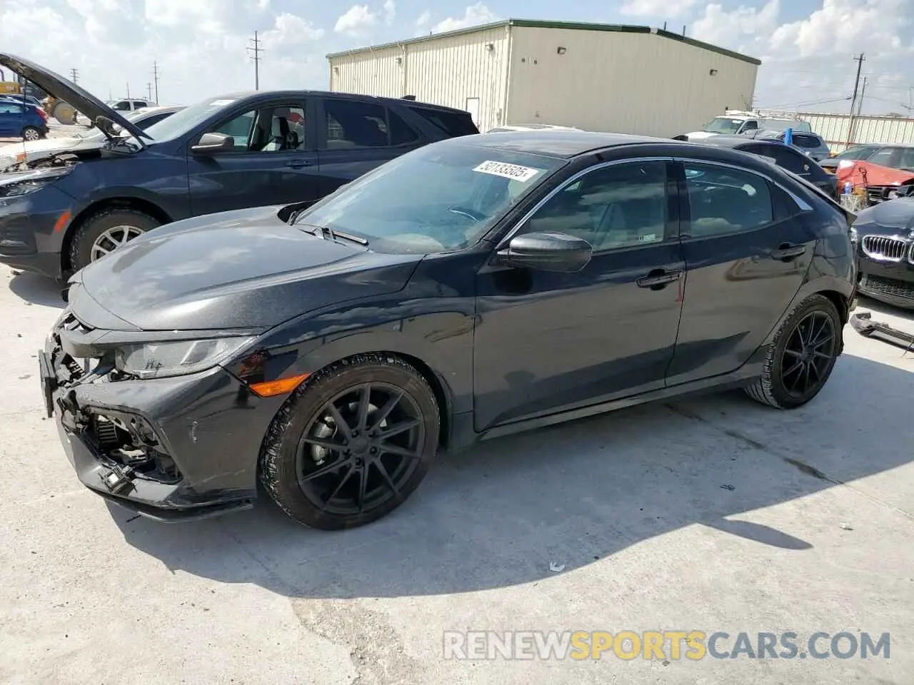 1 fotografías del automóvil dañado SHHFK7H39MU203910 HONDA CIVIC 2021