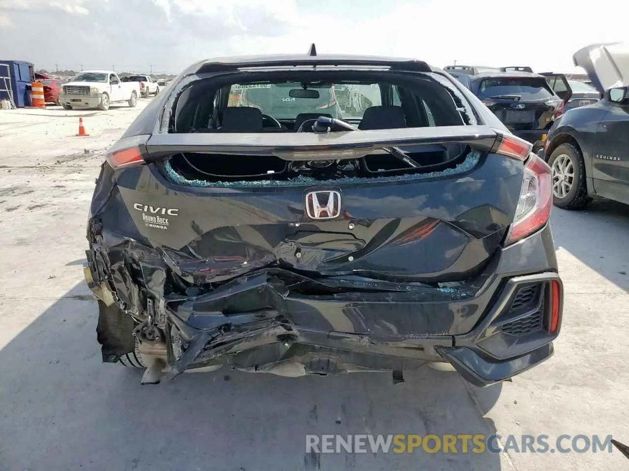 6 fotografías del automóvil dañado SHHFK7H39MU203910 HONDA CIVIC 2021