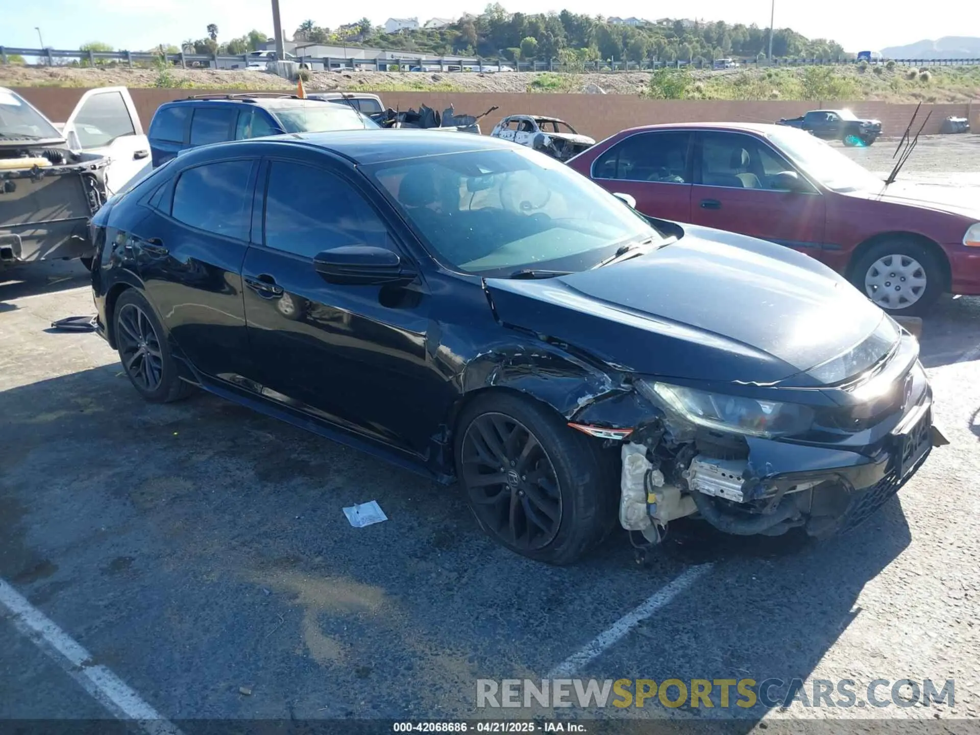 1 fotografías del automóvil dañado SHHFK7H40MU206994 HONDA CIVIC 2021