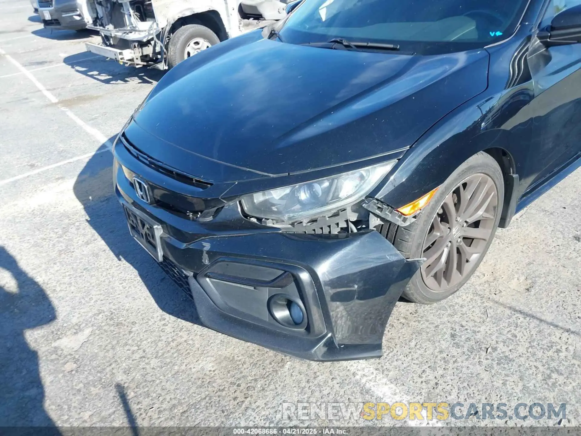 6 fotografías del automóvil dañado SHHFK7H40MU206994 HONDA CIVIC 2021