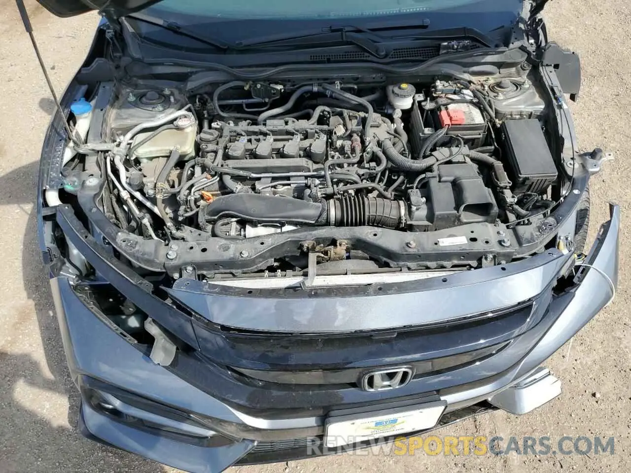11 fotografías del automóvil dañado SHHFK7H40MU211290 HONDA CIVIC 2021