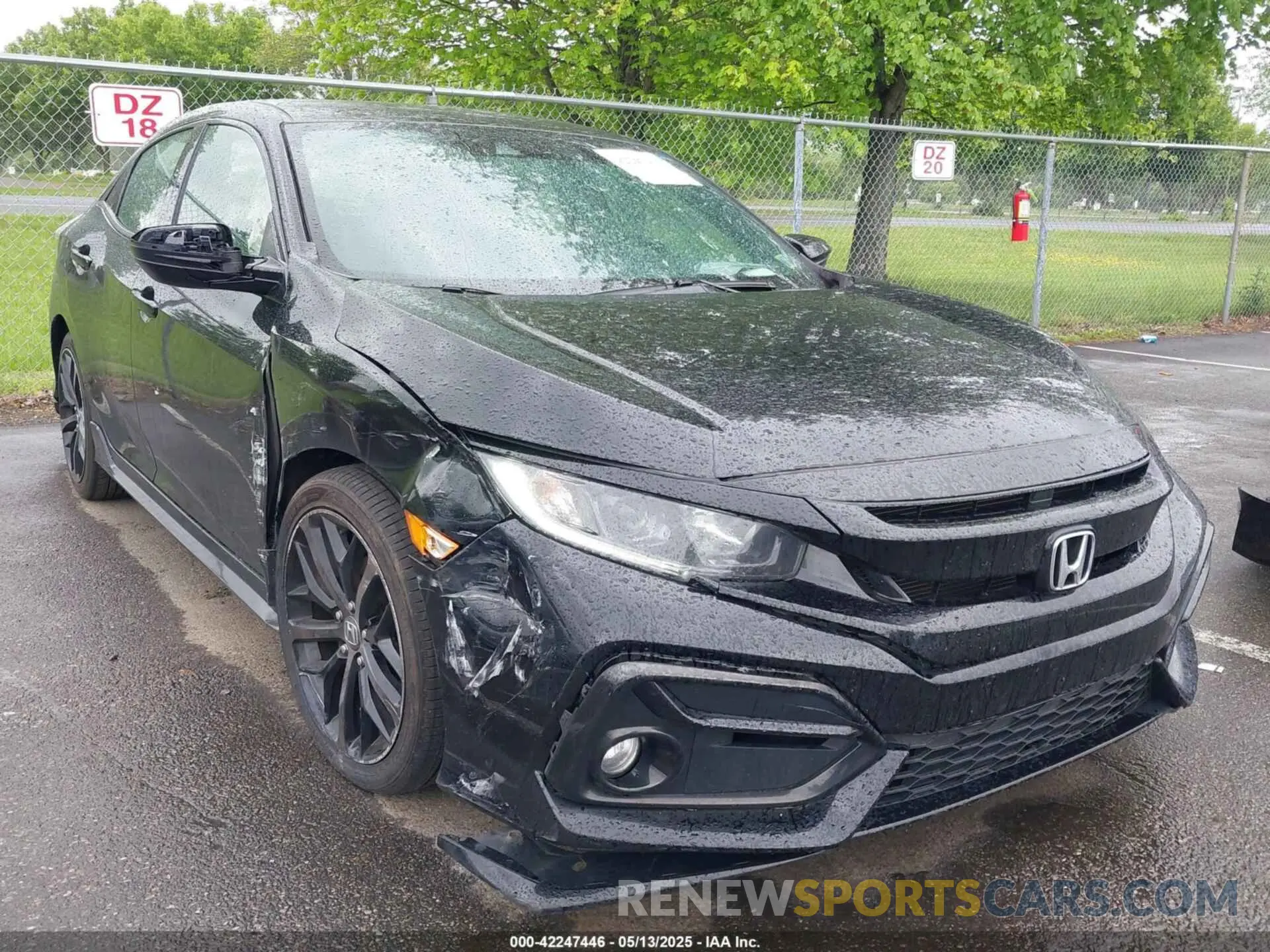 6 fotografías del automóvil dañado SHHFK7H40MU213928 HONDA CIVIC 2021