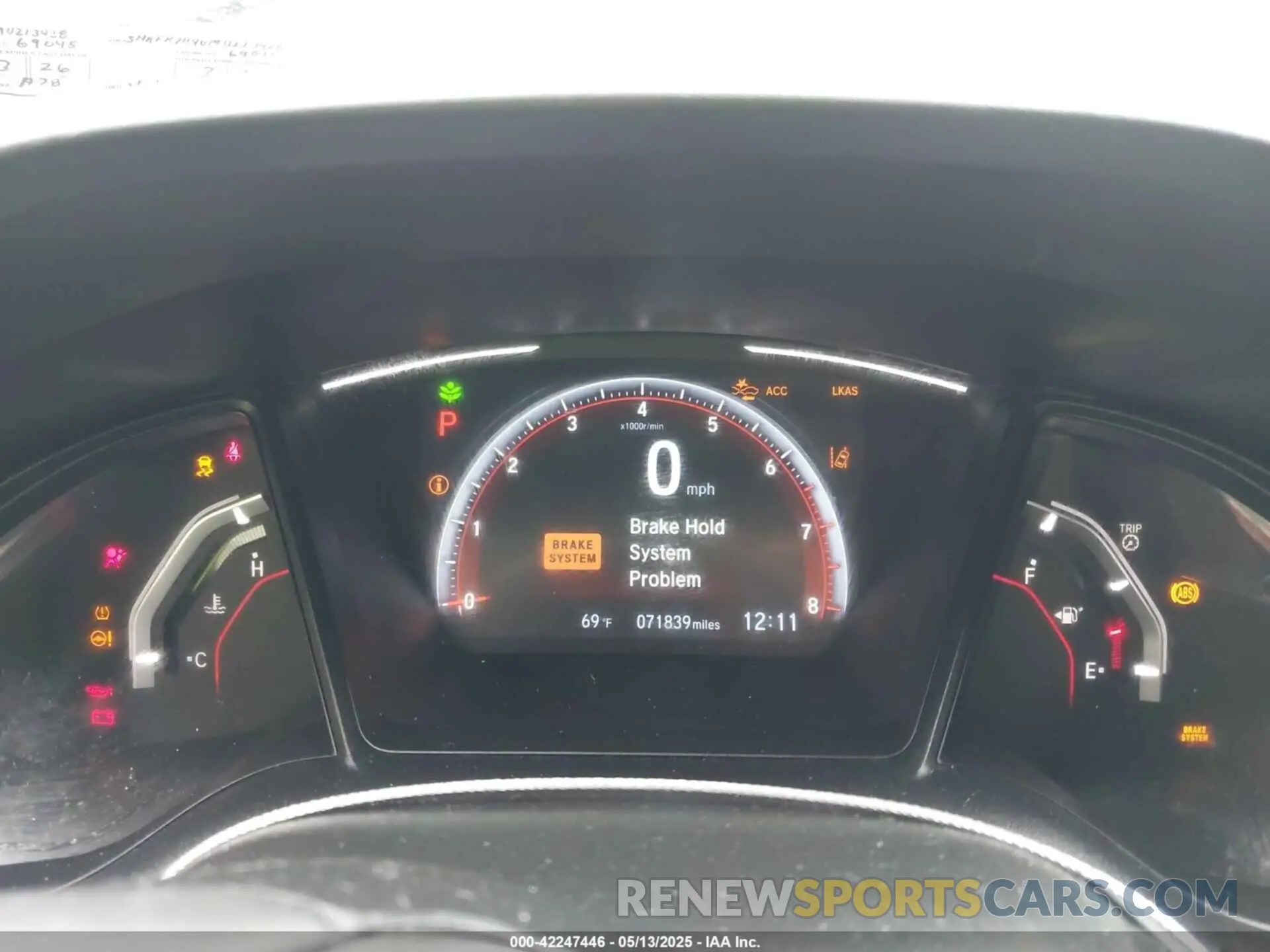 7 fotografías del automóvil dañado SHHFK7H40MU213928 HONDA CIVIC 2021