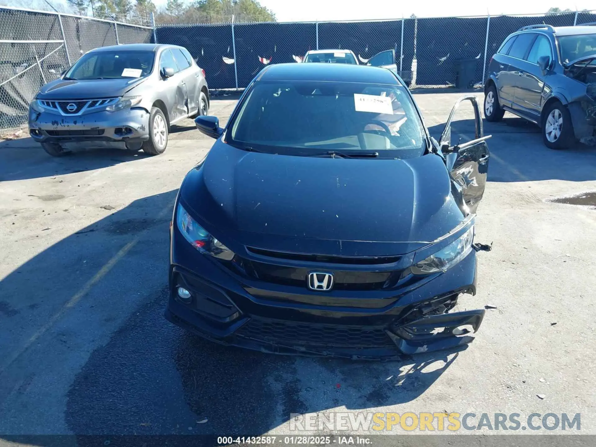 12 fotografías del automóvil dañado SHHFK7H40MU222628 HONDA CIVIC 2021