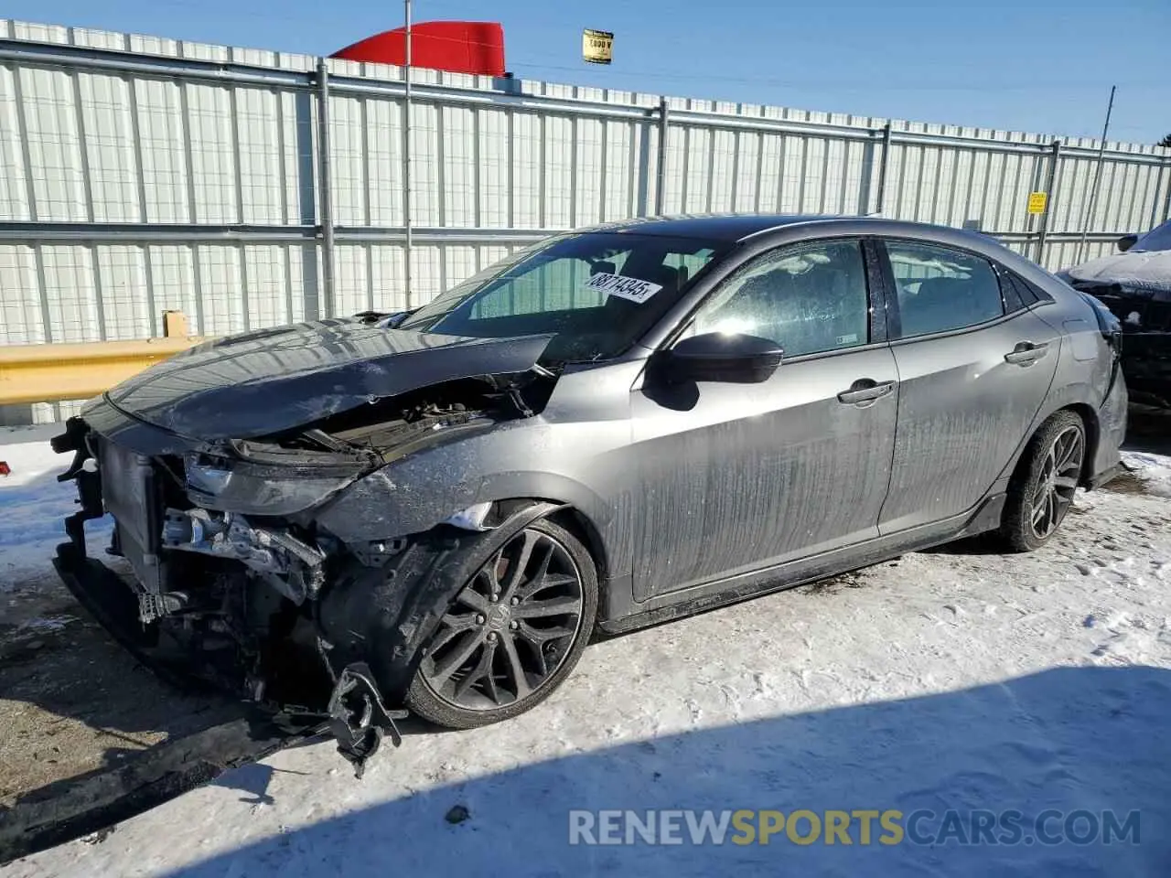 1 fotografías del automóvil dañado SHHFK7H40MU225125 HONDA CIVIC 2021