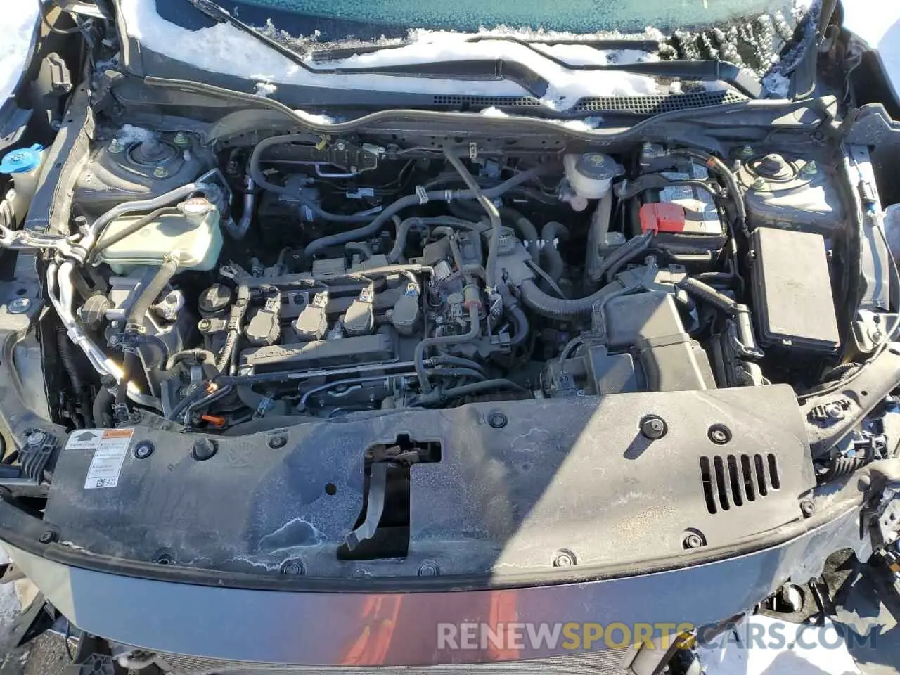 11 fotografías del automóvil dañado SHHFK7H40MU225125 HONDA CIVIC 2021