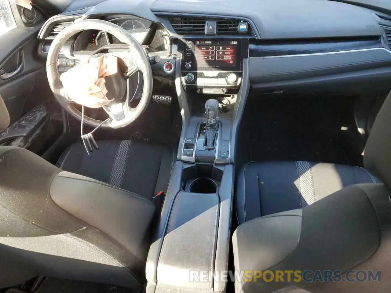 8 fotografías del automóvil dañado SHHFK7H40MU225125 HONDA CIVIC 2021