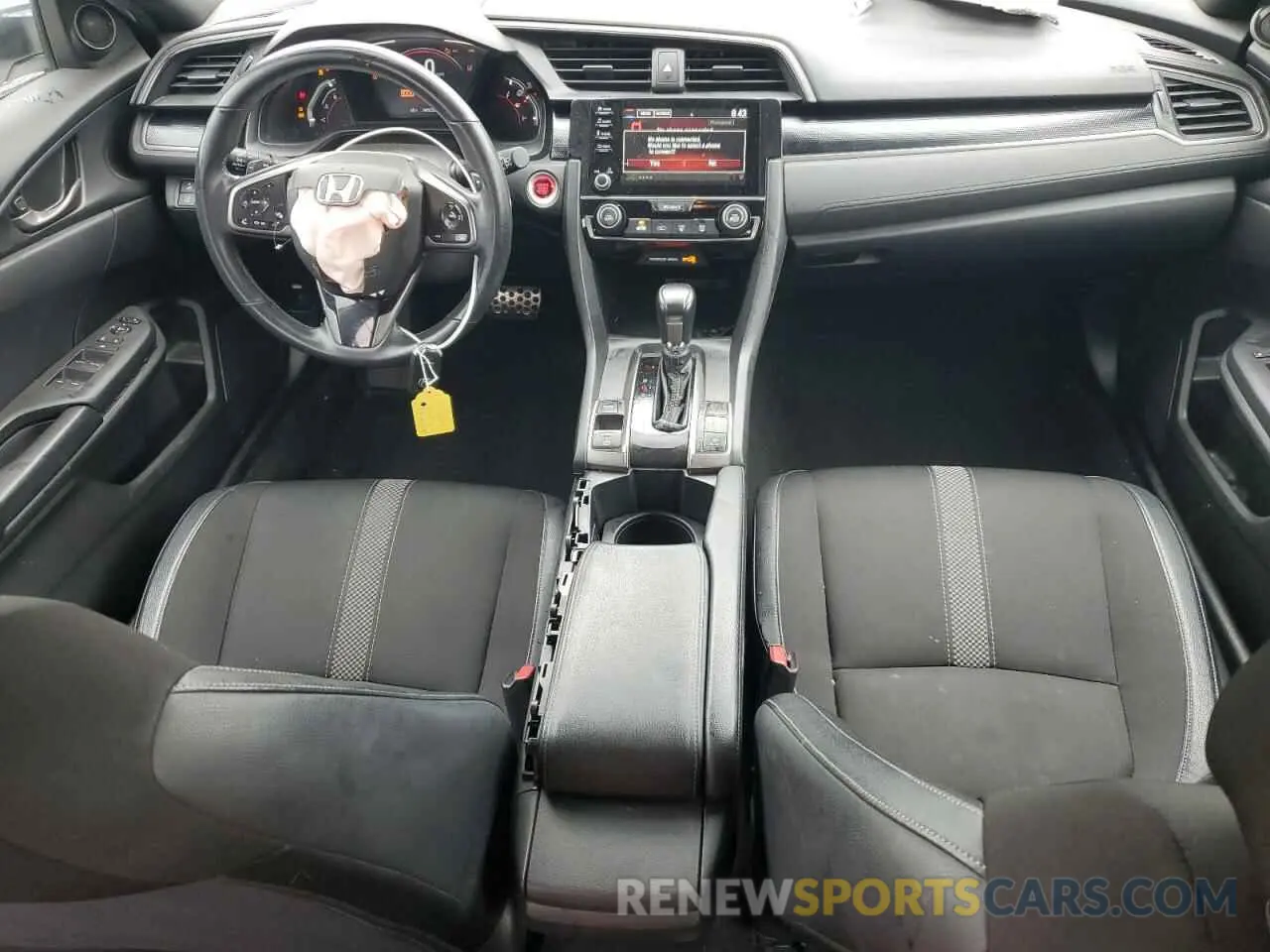 8 fotografías del automóvil dañado SHHFK7H40MU402806 HONDA CIVIC 2021